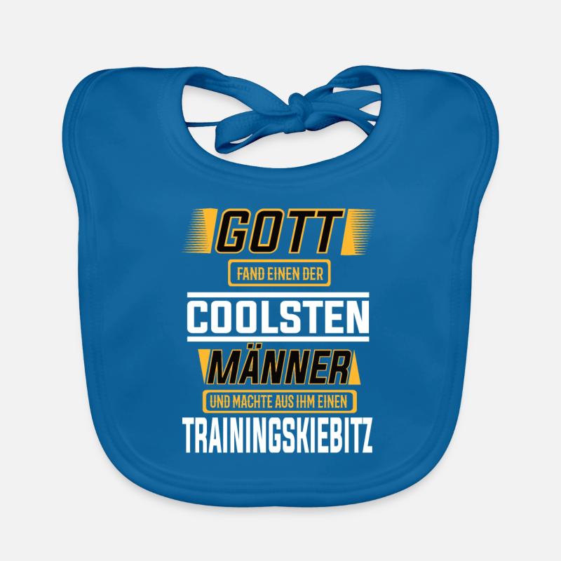 Trainingskiebitz, einer der coolsten Männer Baby Bio-Lätzchen