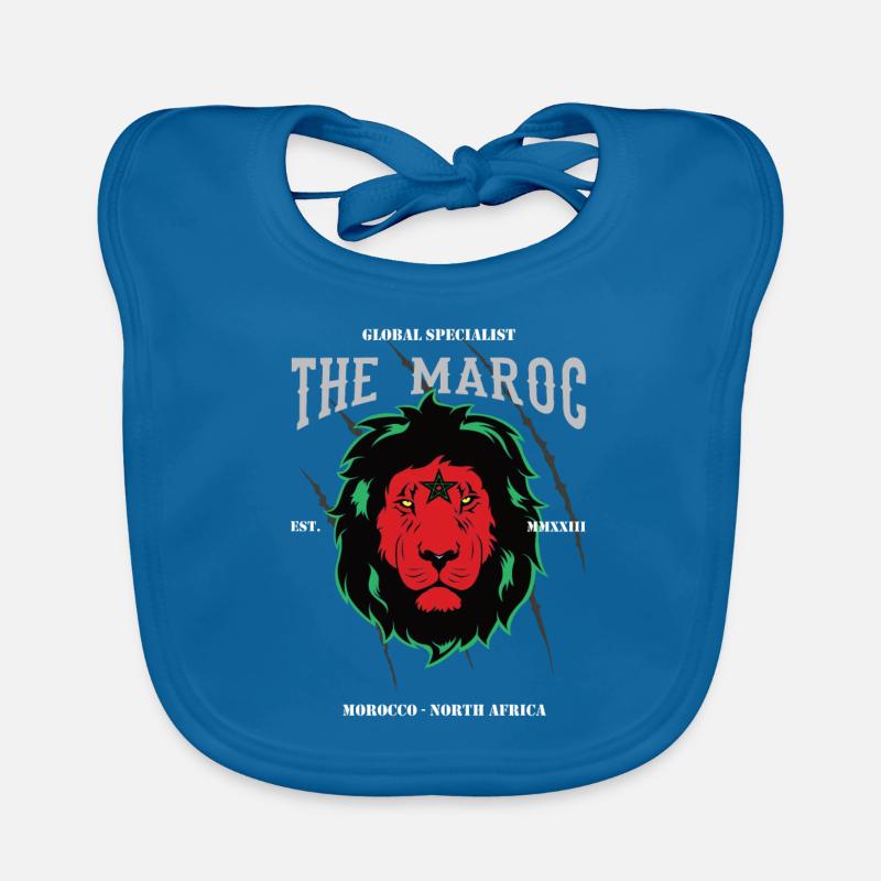 The Maroc - Born to be a Legend - Morocco Design Organic Baby Bibs