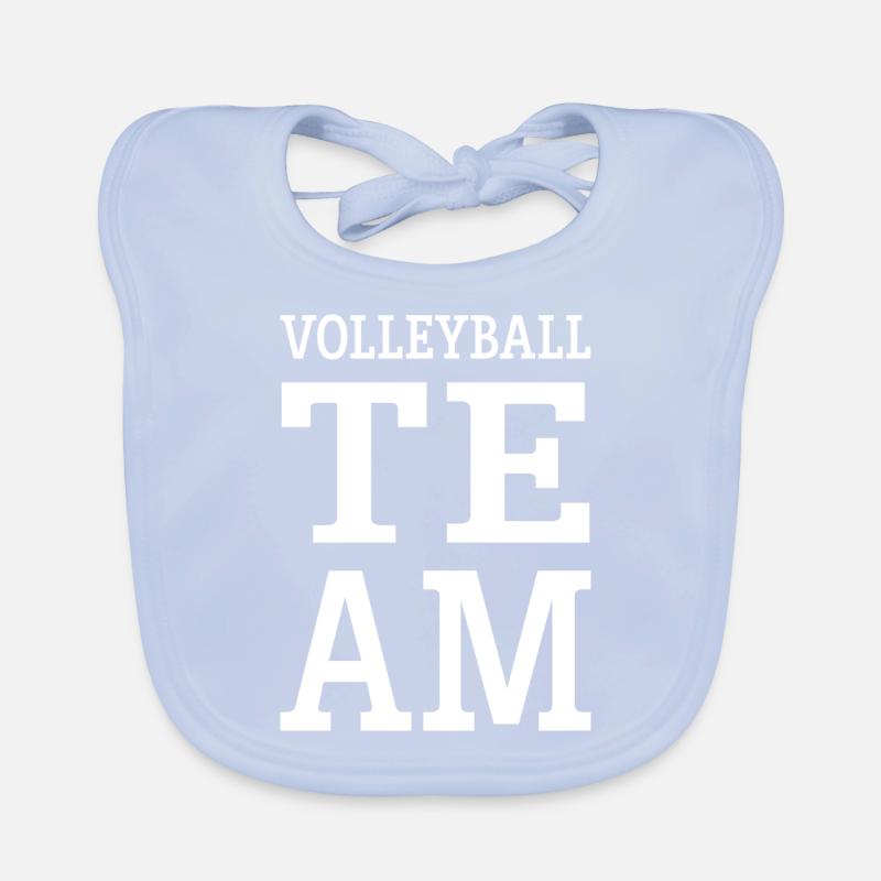 Équipe de volley-ball Bavoir bio Bébé