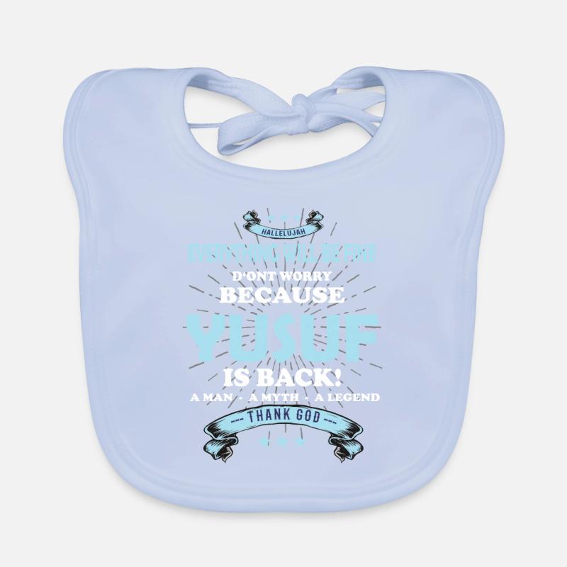 Everything will be fine Yusuf Is back Baby Bio-Lätzchen