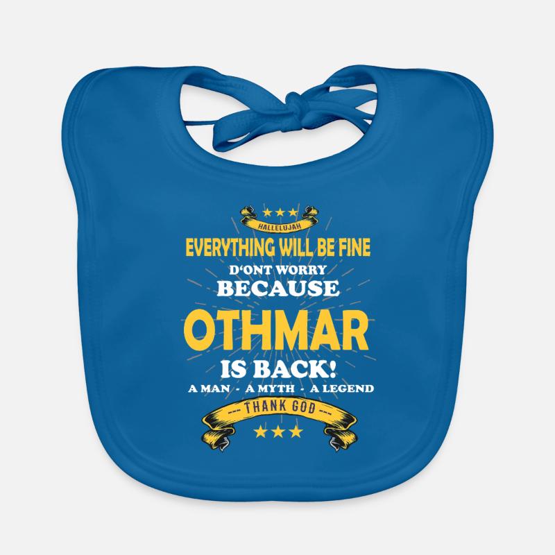 Everything will be fine Othmar Is back Baby Bio-Lätzchen