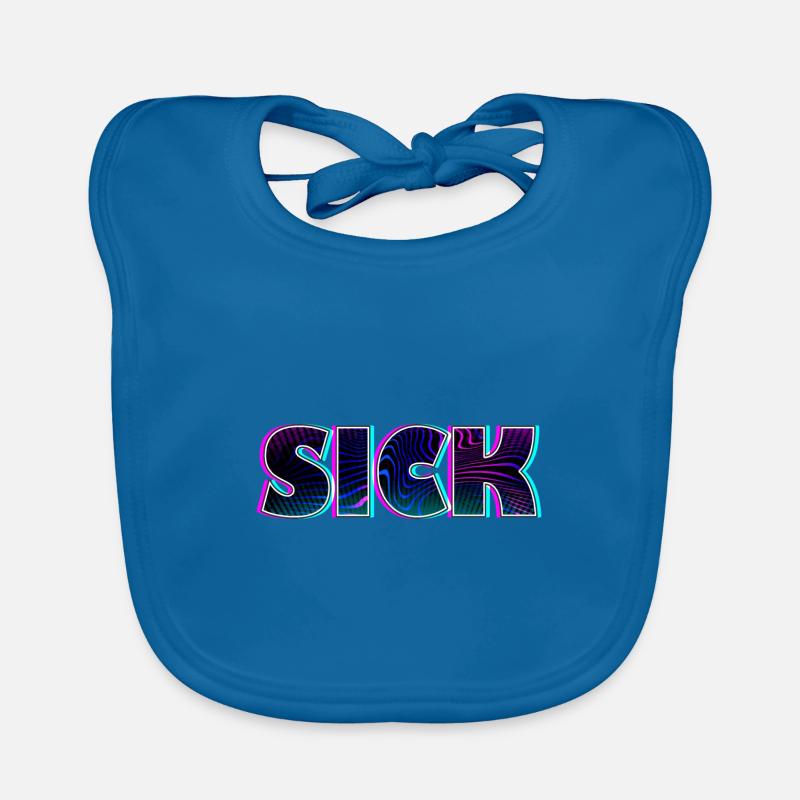 Malade malade MALADE | Krankes Krank Design Bavoir bio Bébé