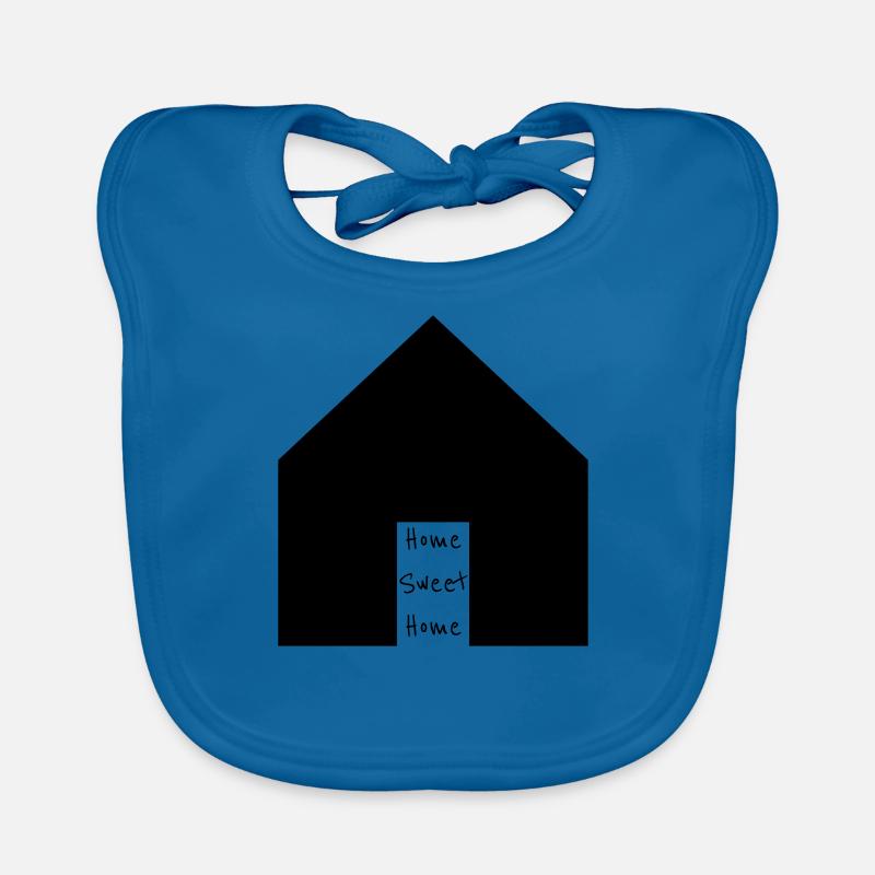 A la maison c'est la plus belle Bavoir bio Bébé