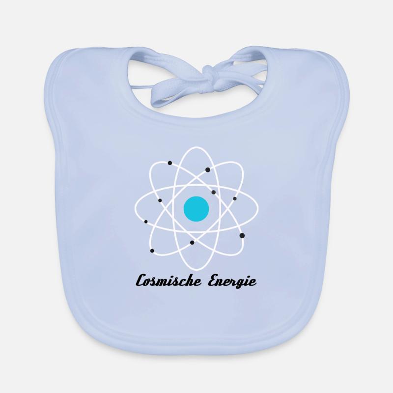 Cosmic Energy Atom Quantum Physics Organic Baby Bibs
