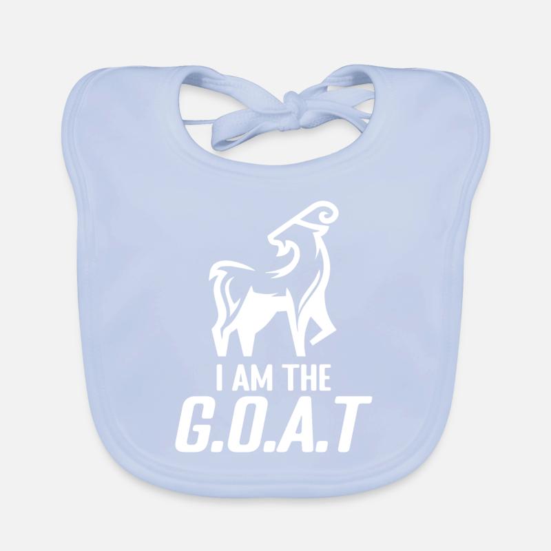 I Am The Goat Organic Baby Bibs