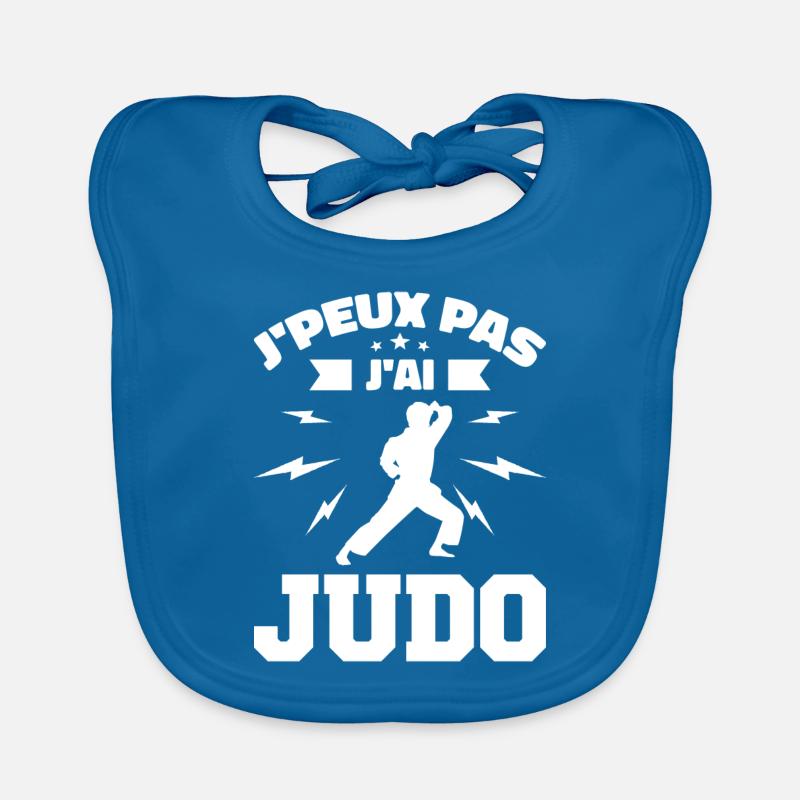 Ich kann nicht Judo Baby Bio-Lätzchen