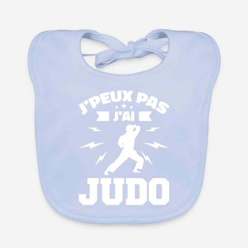 Je Peux Pas j'ai Judo Bavoir bio Bébé