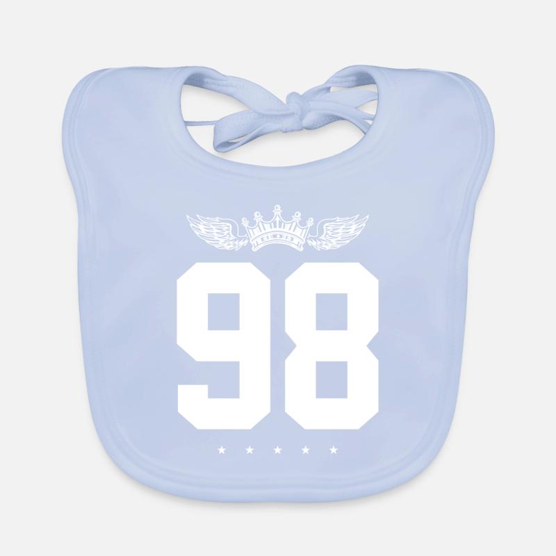 98 Couronne numérique Bavoir bio Bébé
