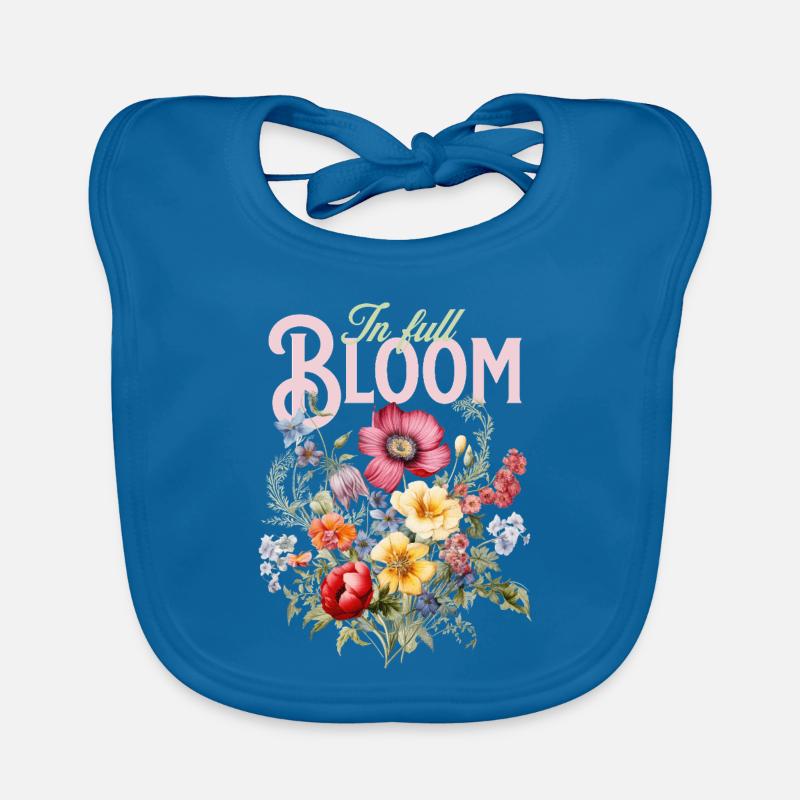In Full Bloom – Flower Passion Organic Baby Bibs