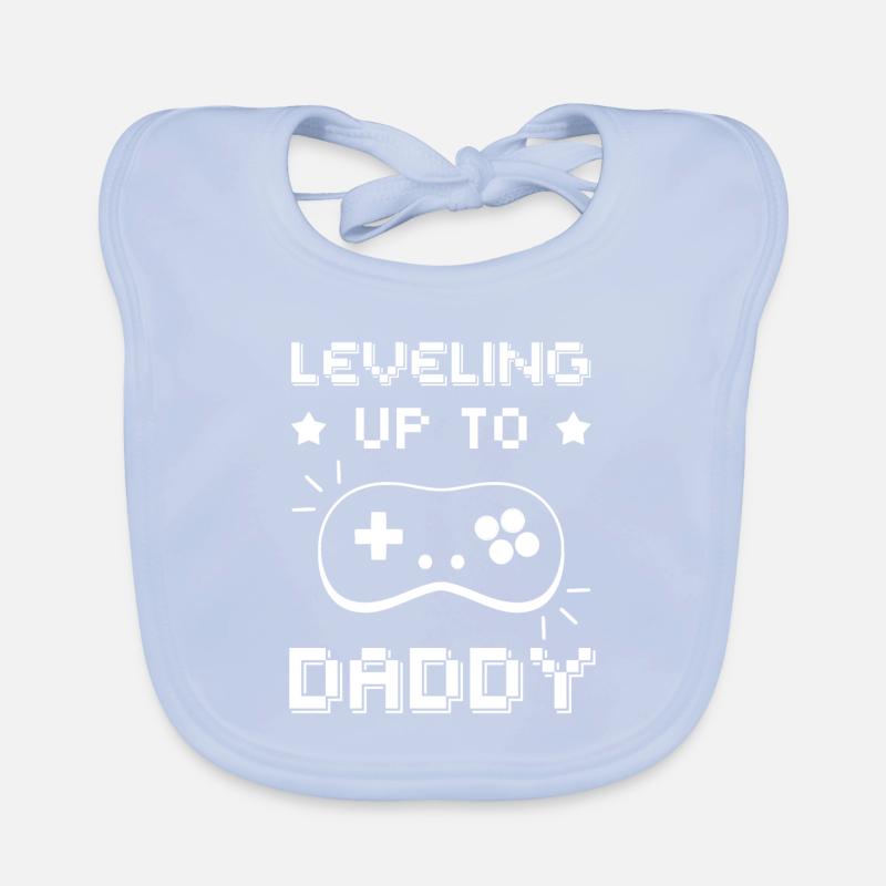 Leveling Up To Daddy Baby Bio-Lätzchen