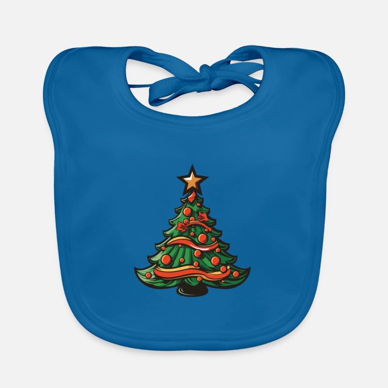 Arbre de Noël Bavoir bio Bébé