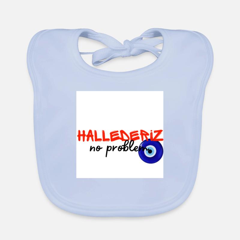 Hallederiz no problem Baby Bio-Lätzchen