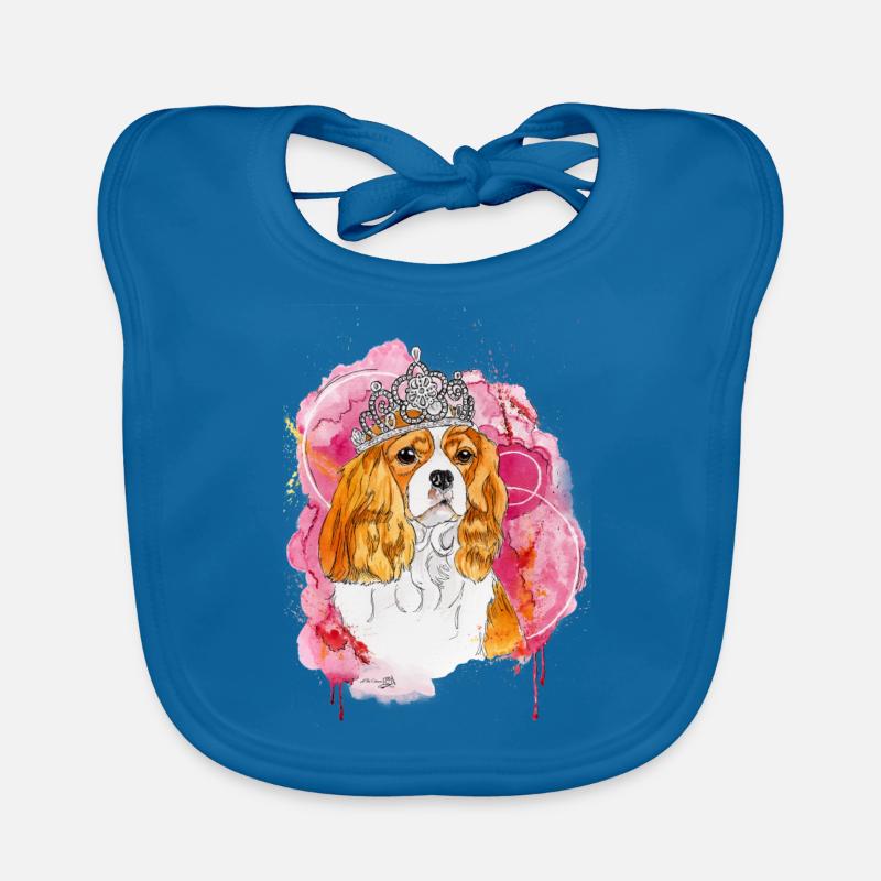 Cavalier KC Spaniel Bella Baby Bio-Lätzchen
