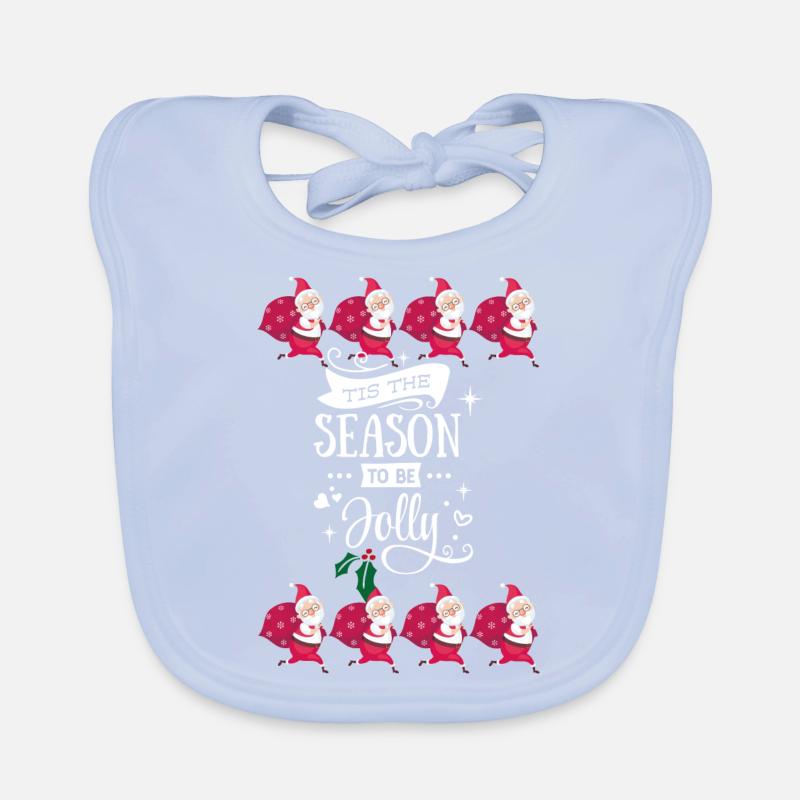 Pull moche cadeau de Noël saison jolly Bavoir bio Bébé