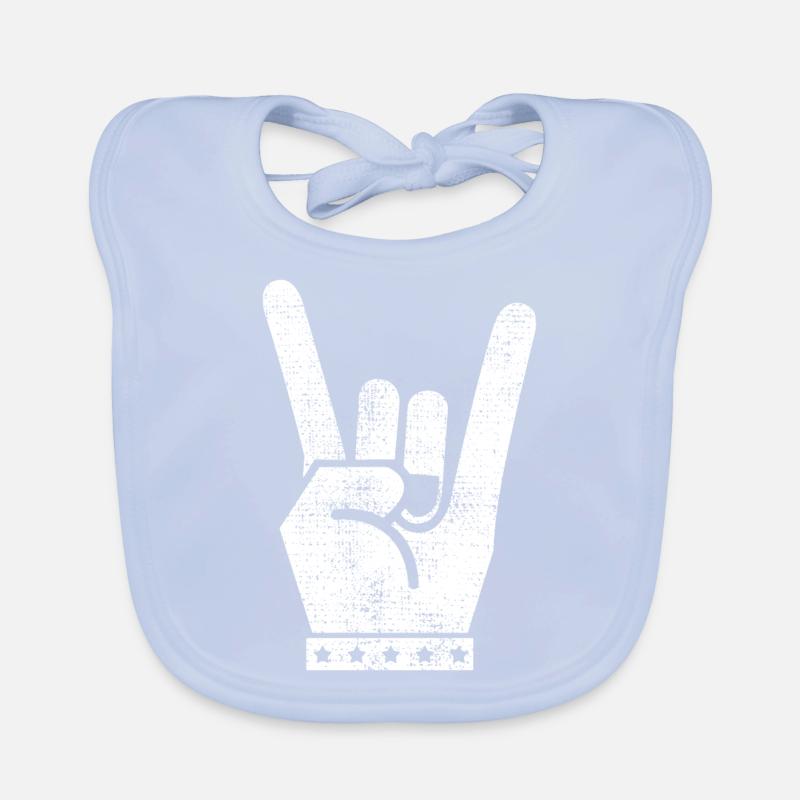 Rock And Roll Baby Bio-Lätzchen