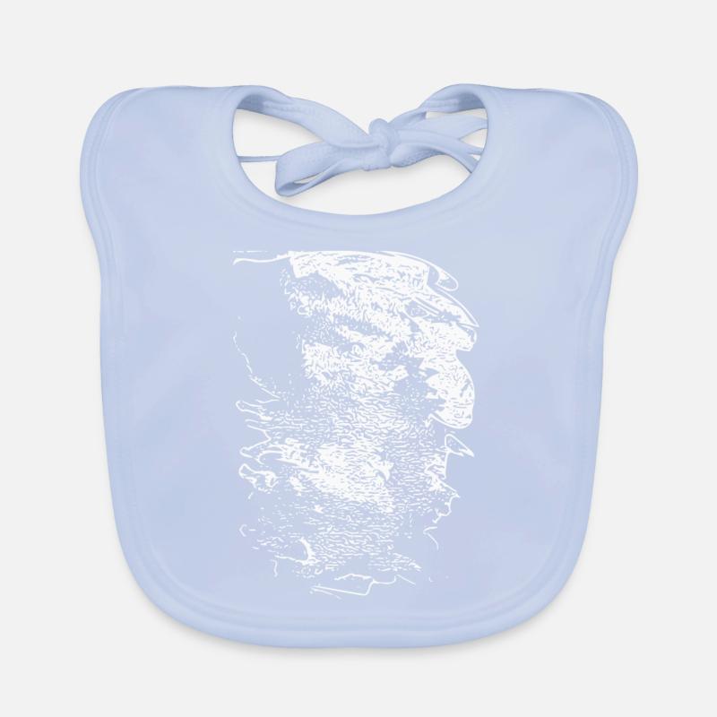 abstract Organic Baby Bibs