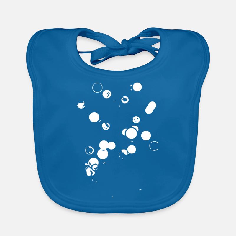 Points and circles Organic Baby Bibs
