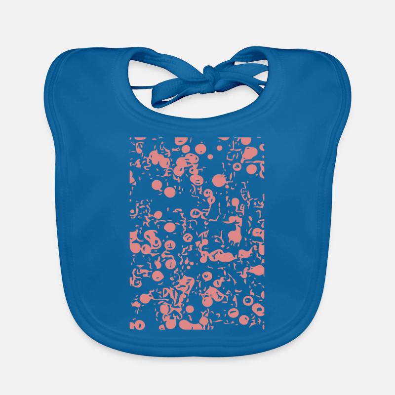 abstract Organic Baby Bibs