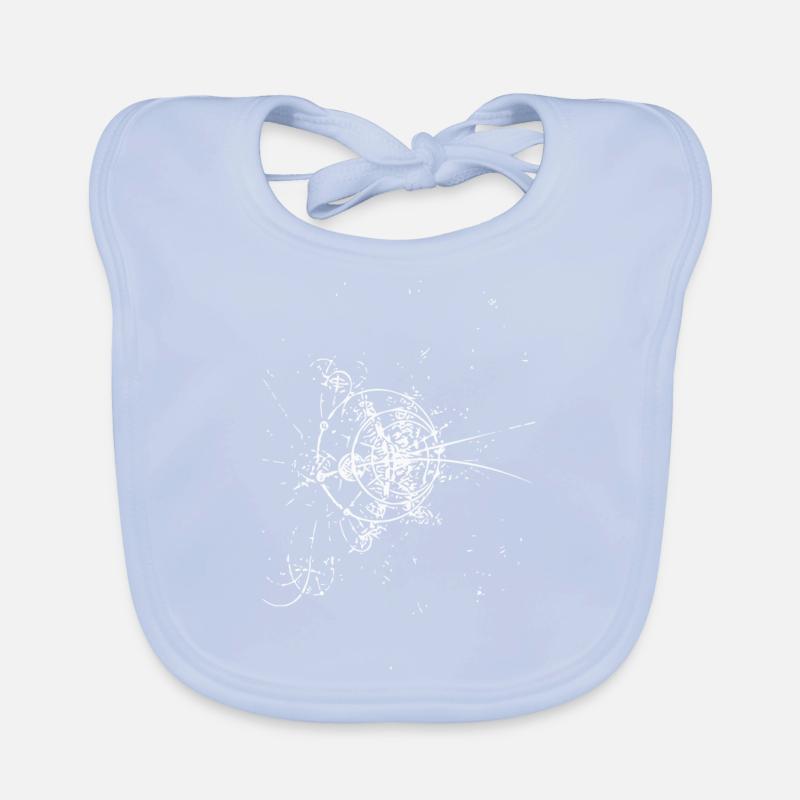 abstract Organic Baby Bibs