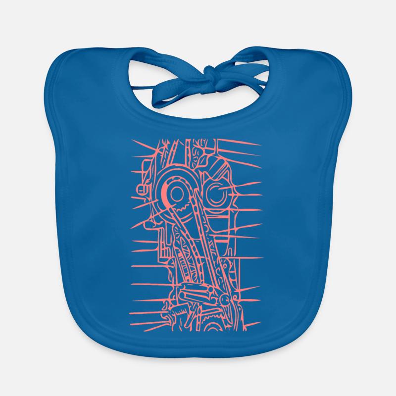 machine Organic Baby Bibs