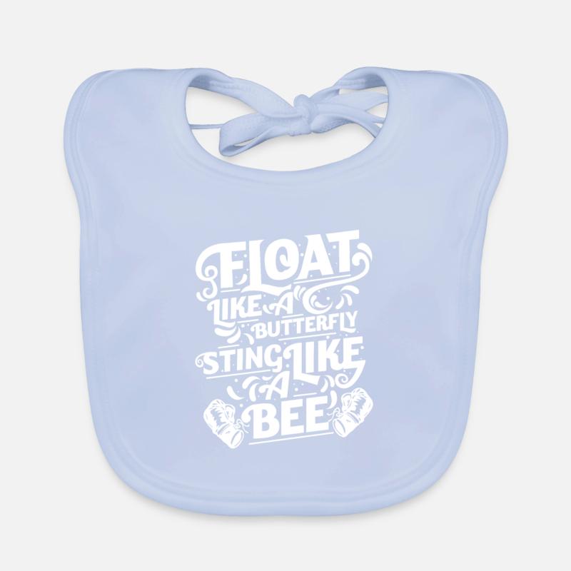 Float Like A Butterfly New Organic Baby Bibs