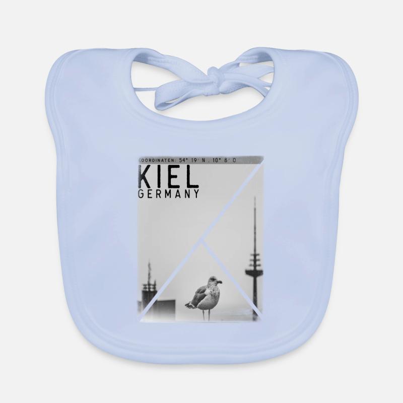 KIEL coordinates Organic Baby Bibs