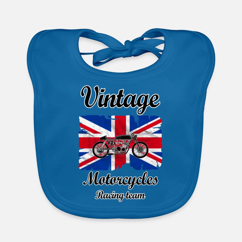 uk motorcycles racing Bavoir bio Bébé