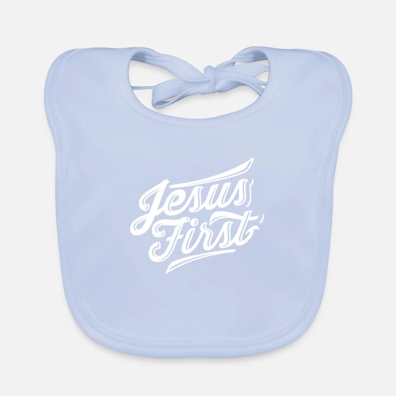 Jesus First Baby Bio-Lätzchen
