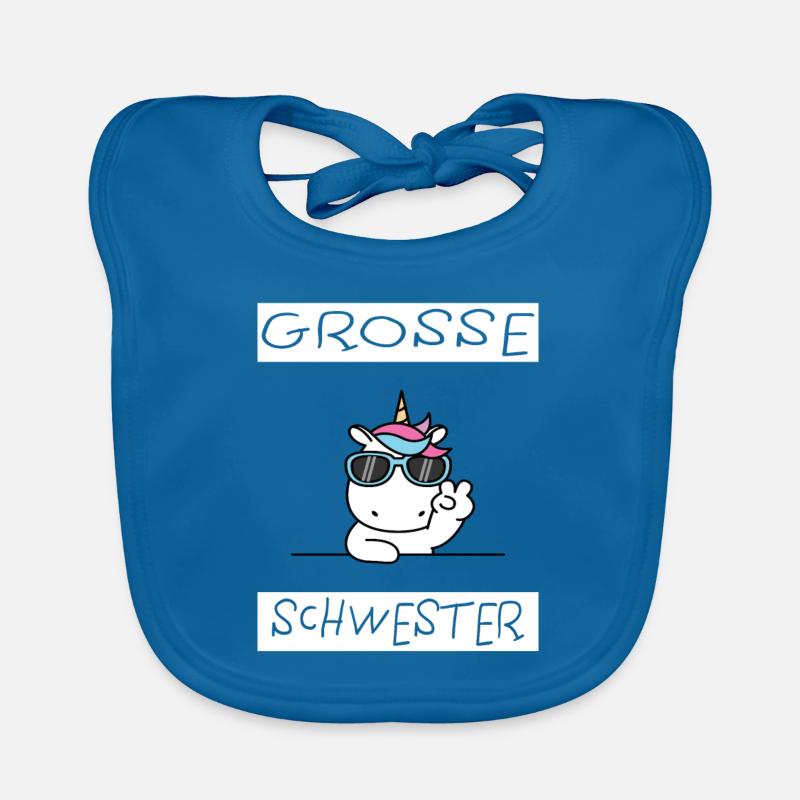 Grosse Schwester Baby Bio-Lätzchen