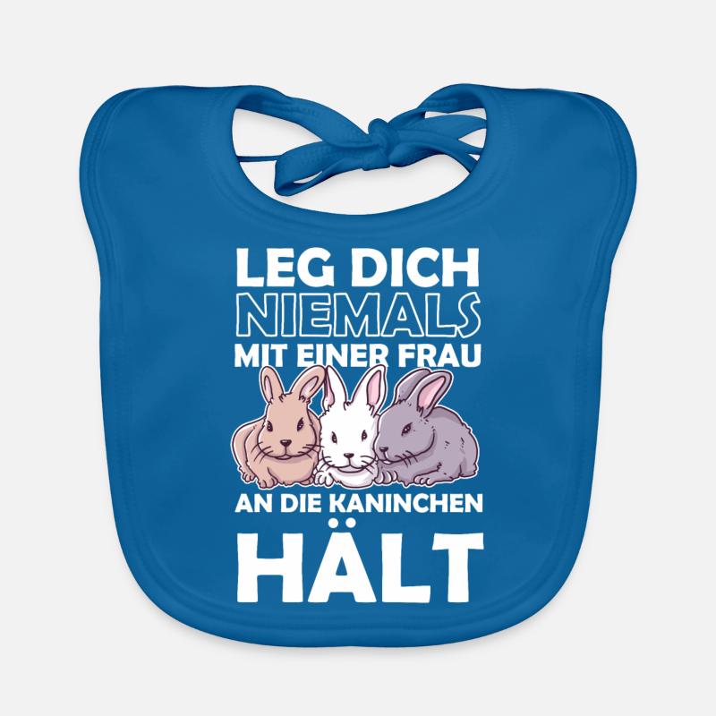 Funny rabbit saying gift for the rabbits Organic Baby Bibs