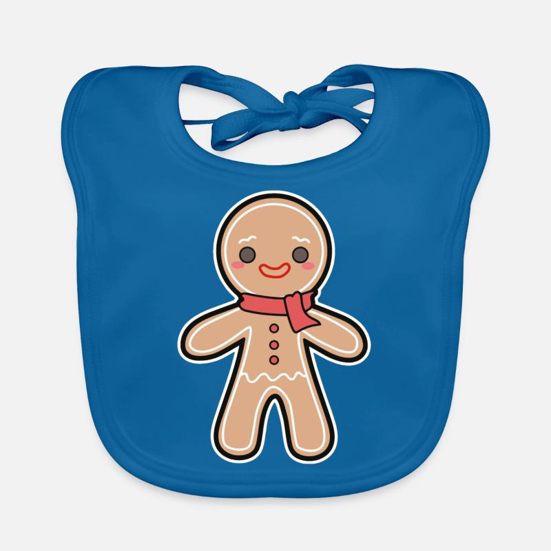 Lebkuchenmann Baby Bio-Lätzchen