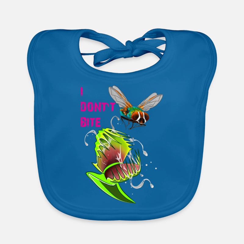 I DON'T BITE Organic Baby Bibs