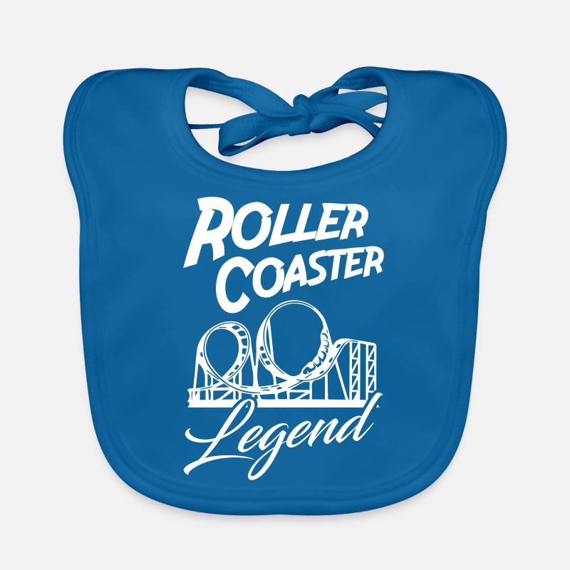 Roller Coaster Legend Organic Baby Bibs