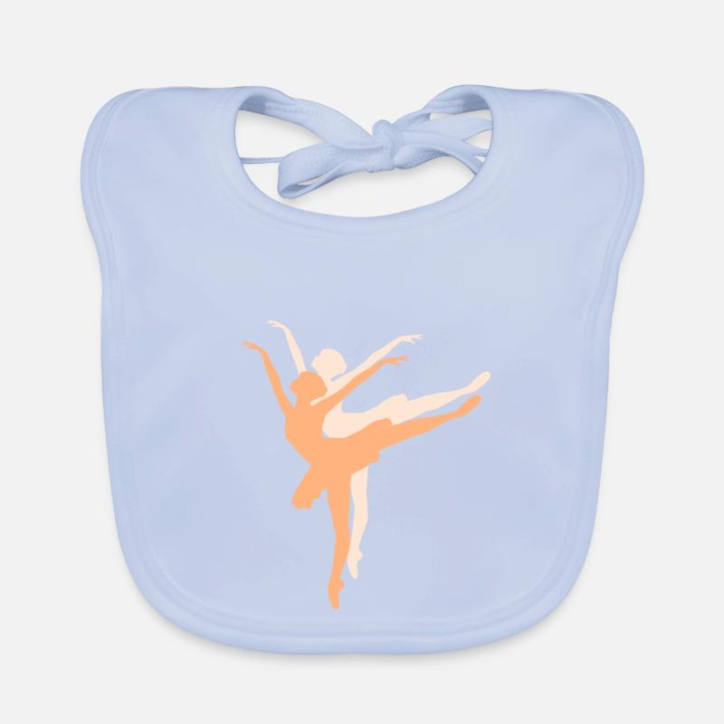 Tänzer Baby Bio-Lätzchen