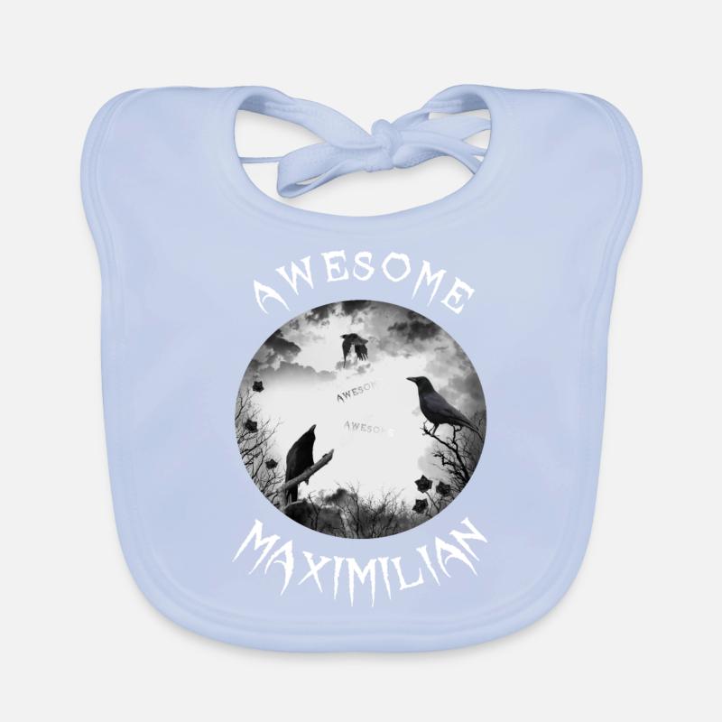 Maximilian Birthday Max Organic Baby Bibs