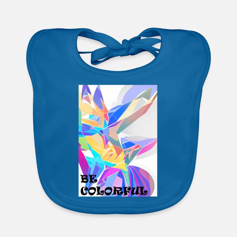Be Colorful Organic Baby Bibs