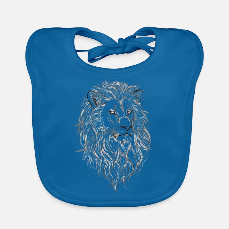 Lion's mane Organic Baby Bibs