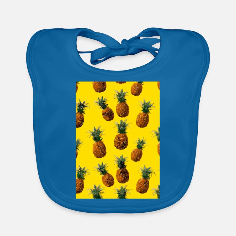 Ananas-Muster Baby Bio-Lätzchen