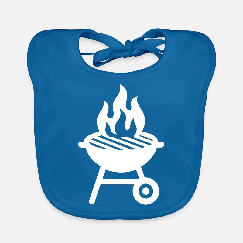 Grill Icon Organic Baby Bibs