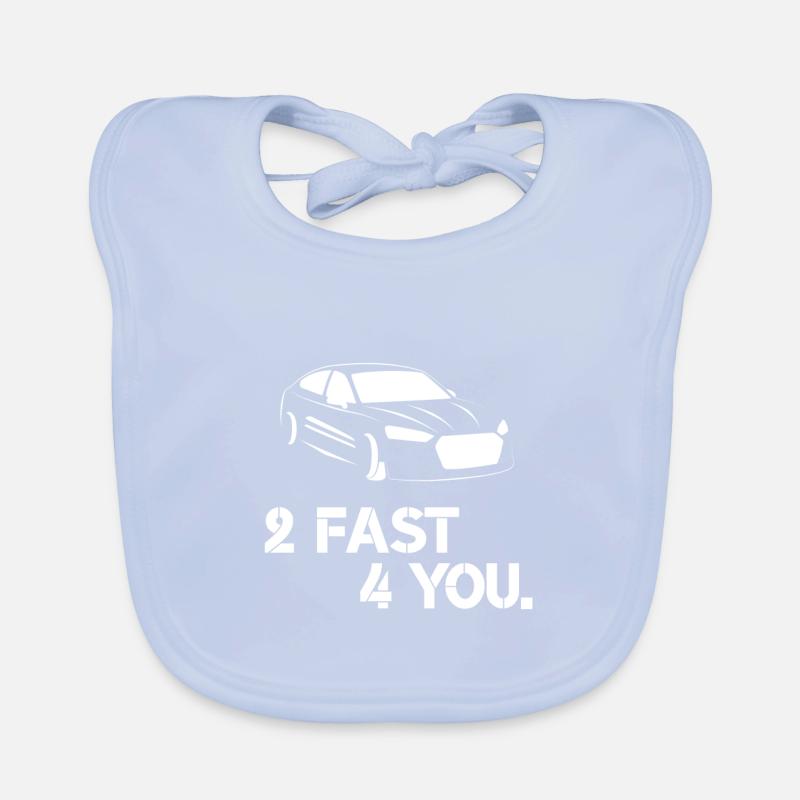 Auto Spruch Baby Bio-Lätzchen