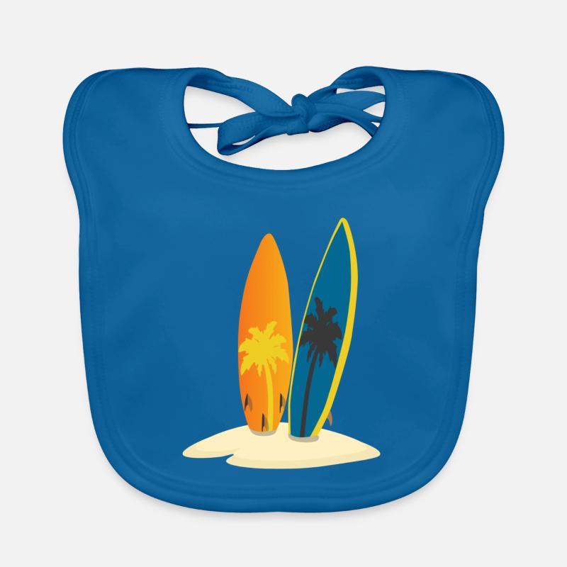 Surfing! Organic Baby Bibs