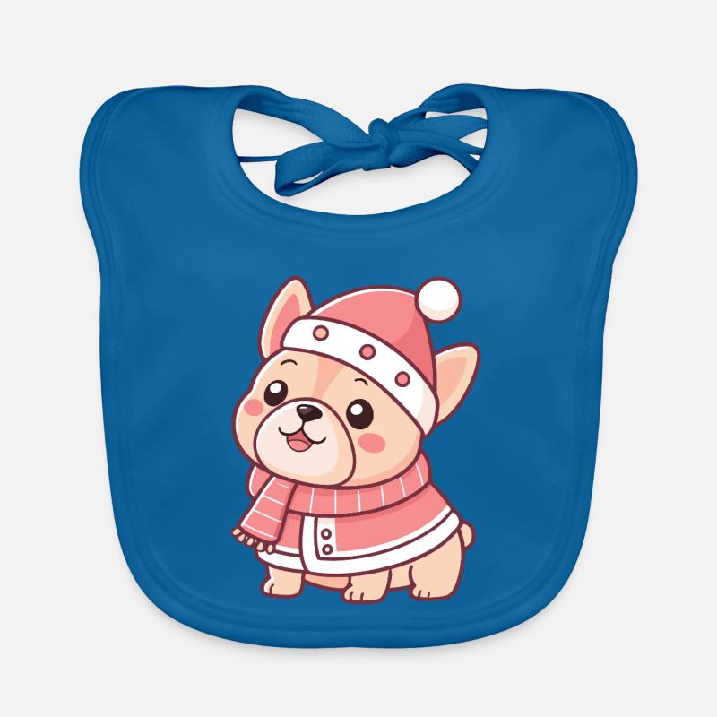 Chiot Rose Hiver Chic Bavoir bio Bébé