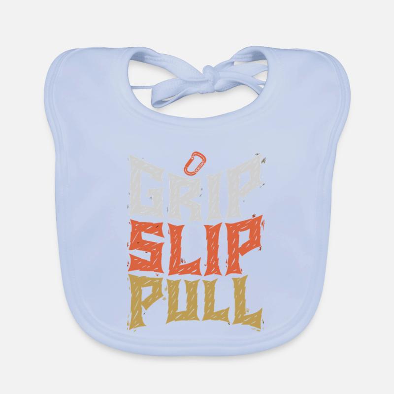 Grip Slip Pull Graphic Tee Bavoir bio Bébé