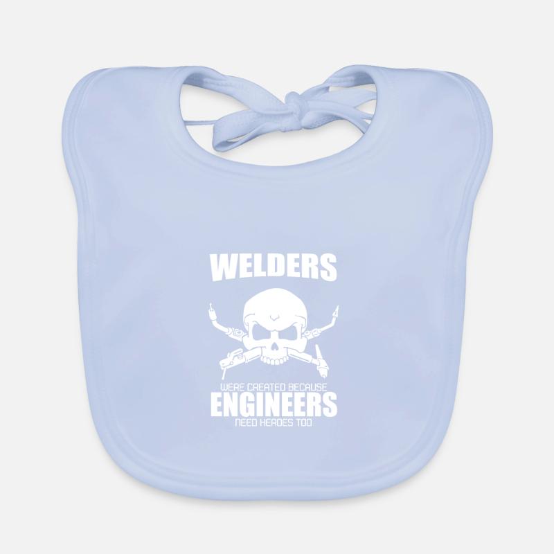 Schweißer Schweißerin Geschenk · Helden Baby Bio-Lätzchen