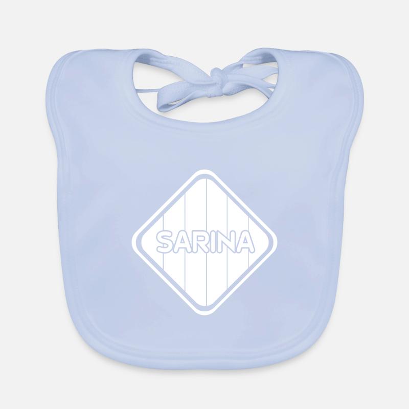 Mädchen Sarina Baby Bio-Lätzchen