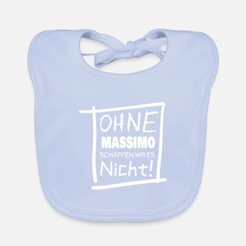 Massimo als Name Baby Bio-Lätzchen