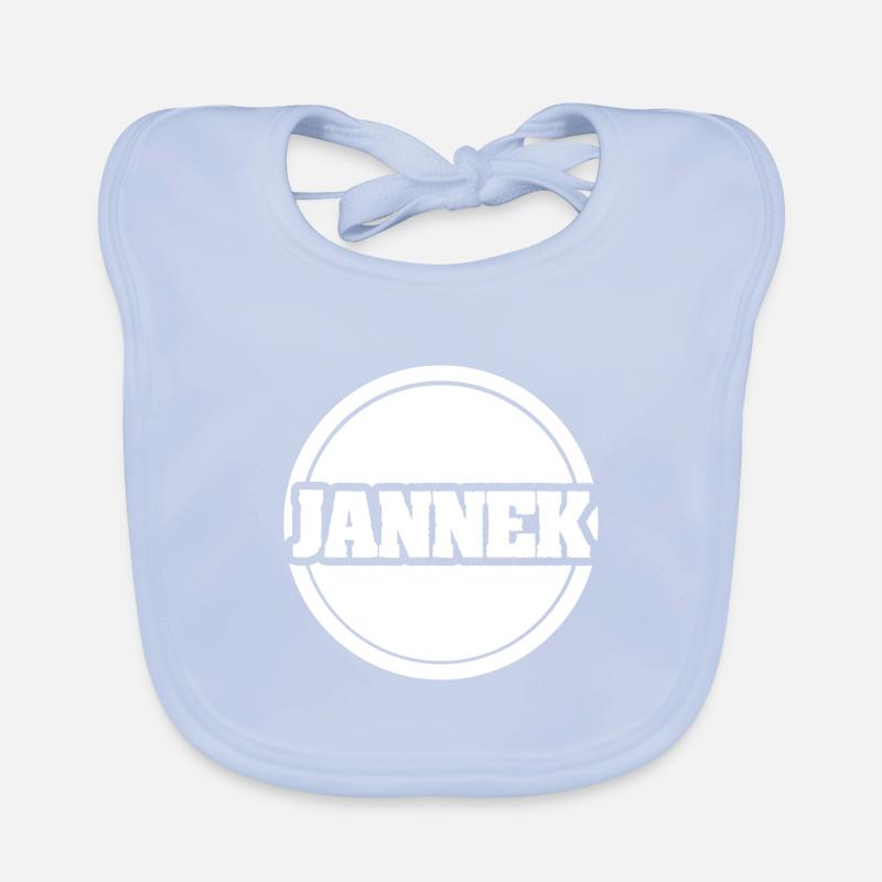Vorname Jannek Baby Bio-Lätzchen