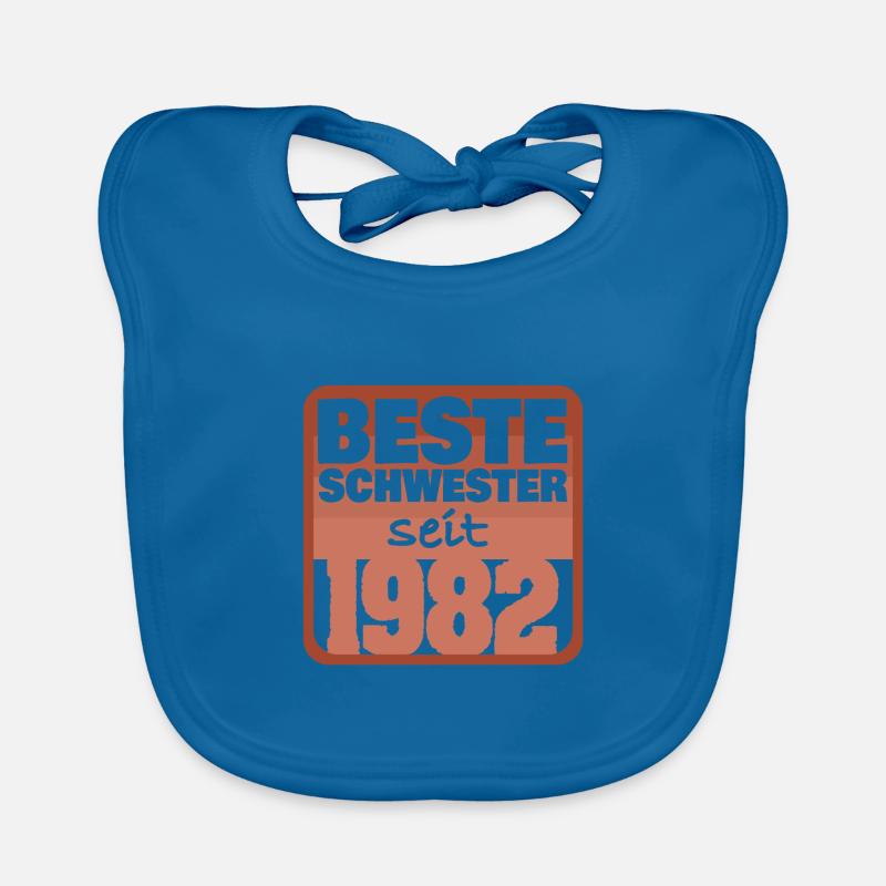Schwester 1982 Baby Bio-Lätzchen