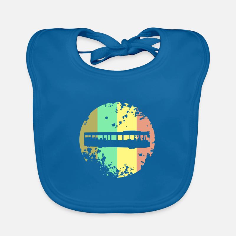 Bus driver Bus driver Bus Organic Baby Bibs