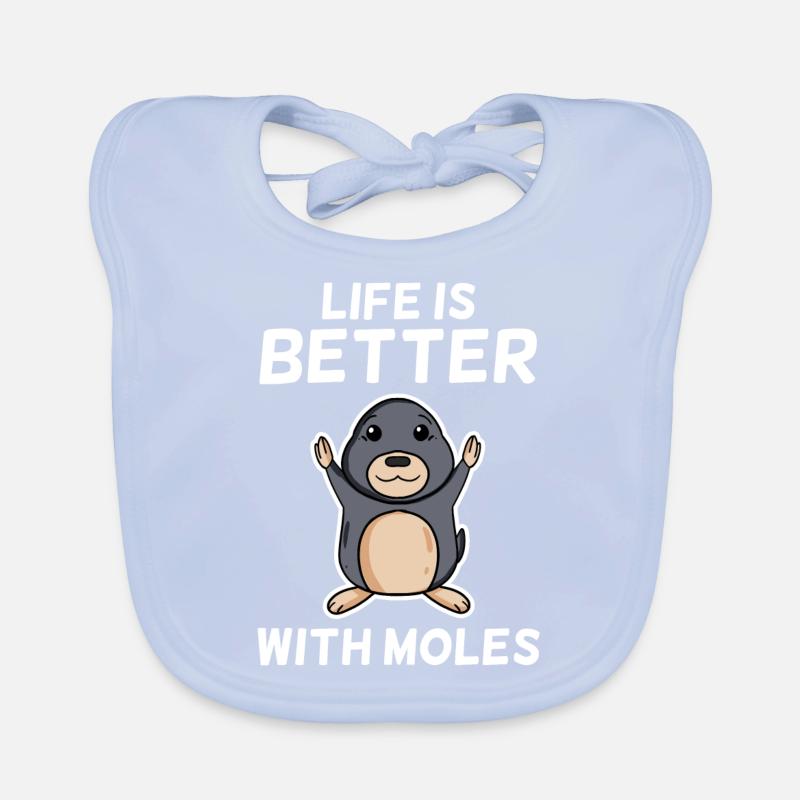 mole Organic Baby Bibs